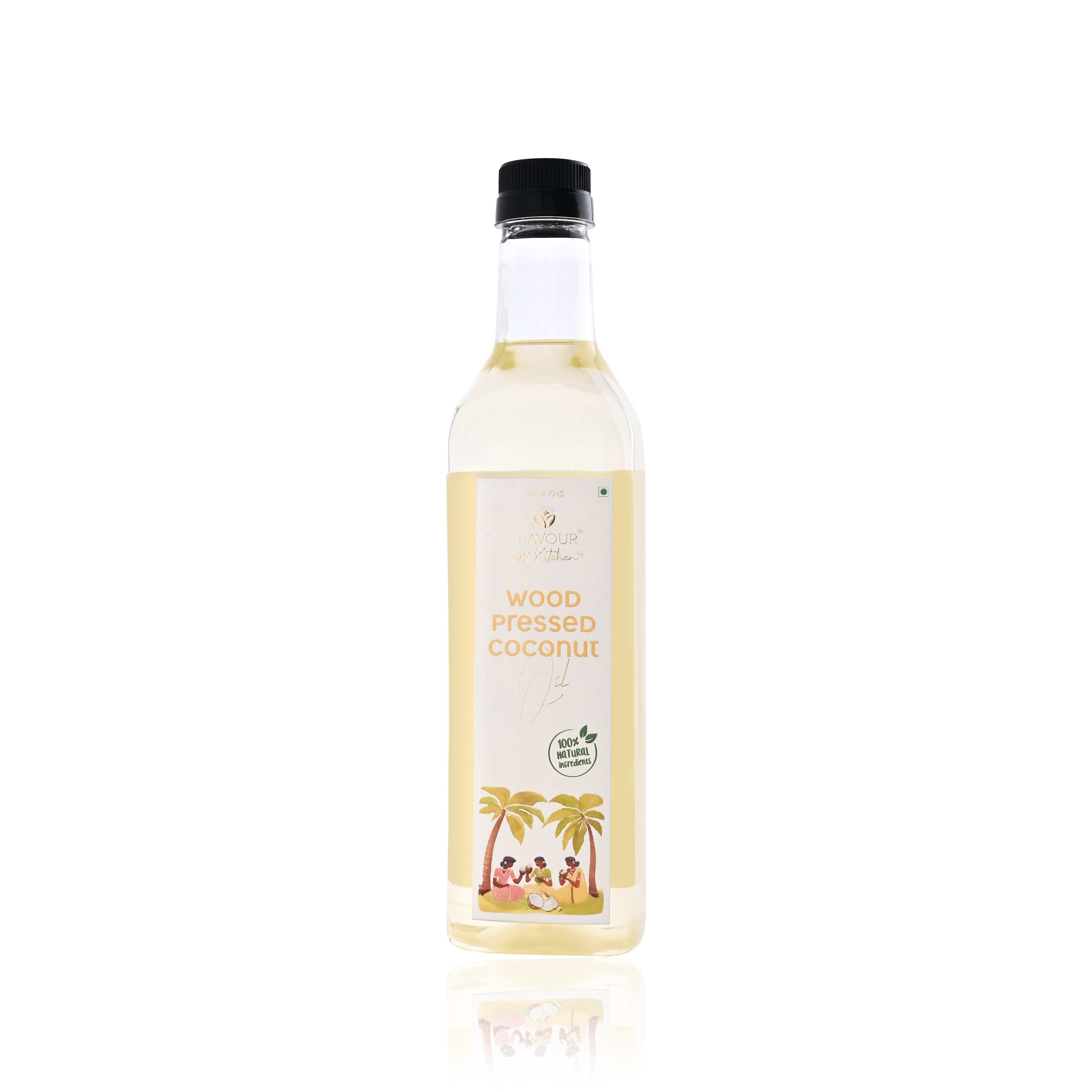 Wood Pressed Coconut Oil Normal Bottle