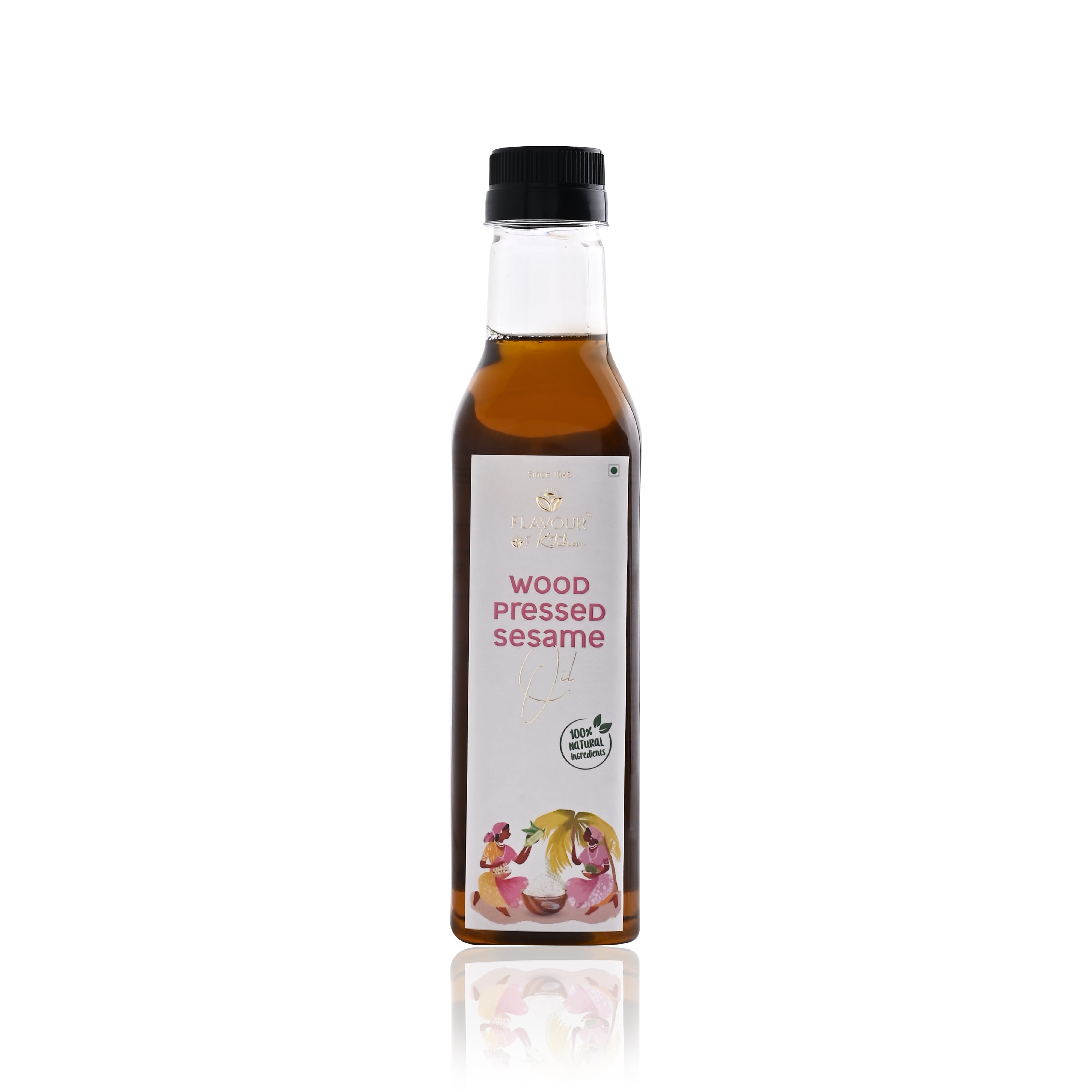 Wood Pressed Sesame Oil Normal Bottle